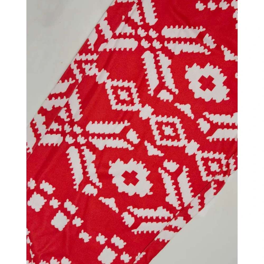 أزياء المرأة ندفة الثلج الأيائل طباعة زر الجبهة ضئيلة بذلة مثير طويلة الأكمام الخامس الرقبة الكبار نيسيي لعيد الميلاد السنة الجديدة #6