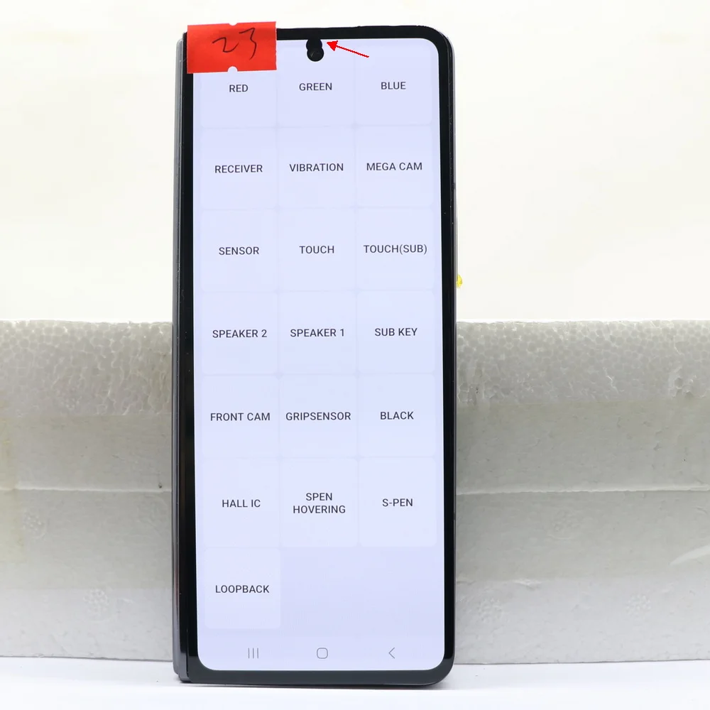 Amoled Z Fold5 LCD For Samsung Galaxy Z fold 5 5g f946 Lcd Touch glass Full for screen display SM-F946B/DS SM-F946U Replacement