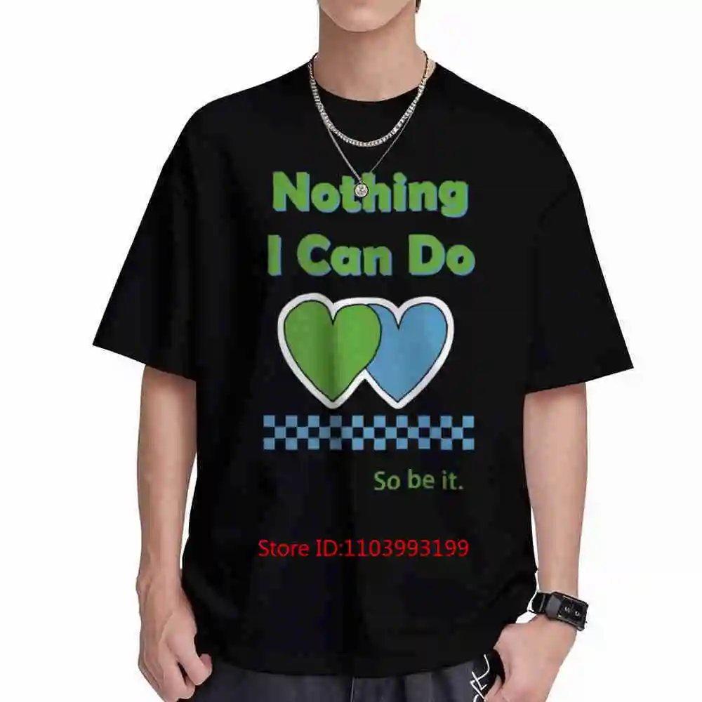 Louis Larry Stylinson Blue Green Heart Short Sleeve Tee 100% Cotton T-Shirt