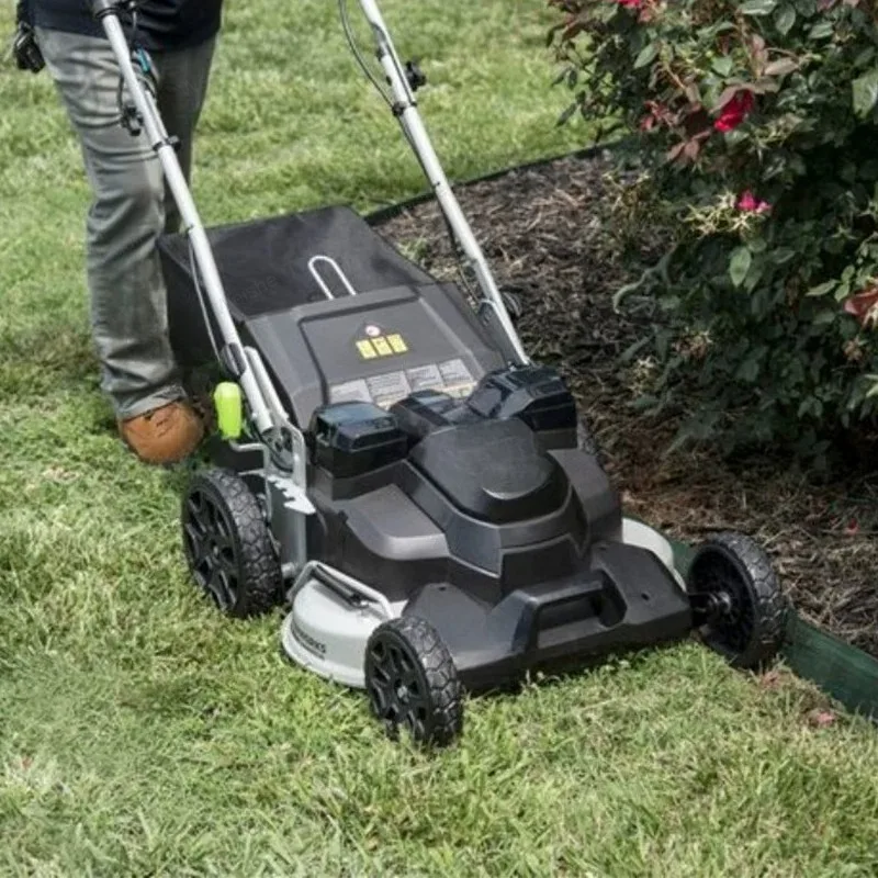 Electric lithium electric 82V hand push lawn mower high power mowing and weeding artifact small