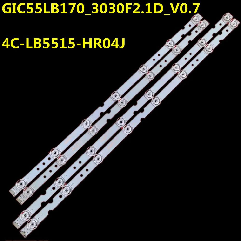 

Светодиодная лента подсветки для 55UG6400 55UG6420 55UG6430 55UG6300 55UG6320 GIC55LB170_3030F2.1D_V0.7_20200709 LVU550NDEL CS9W23 V5