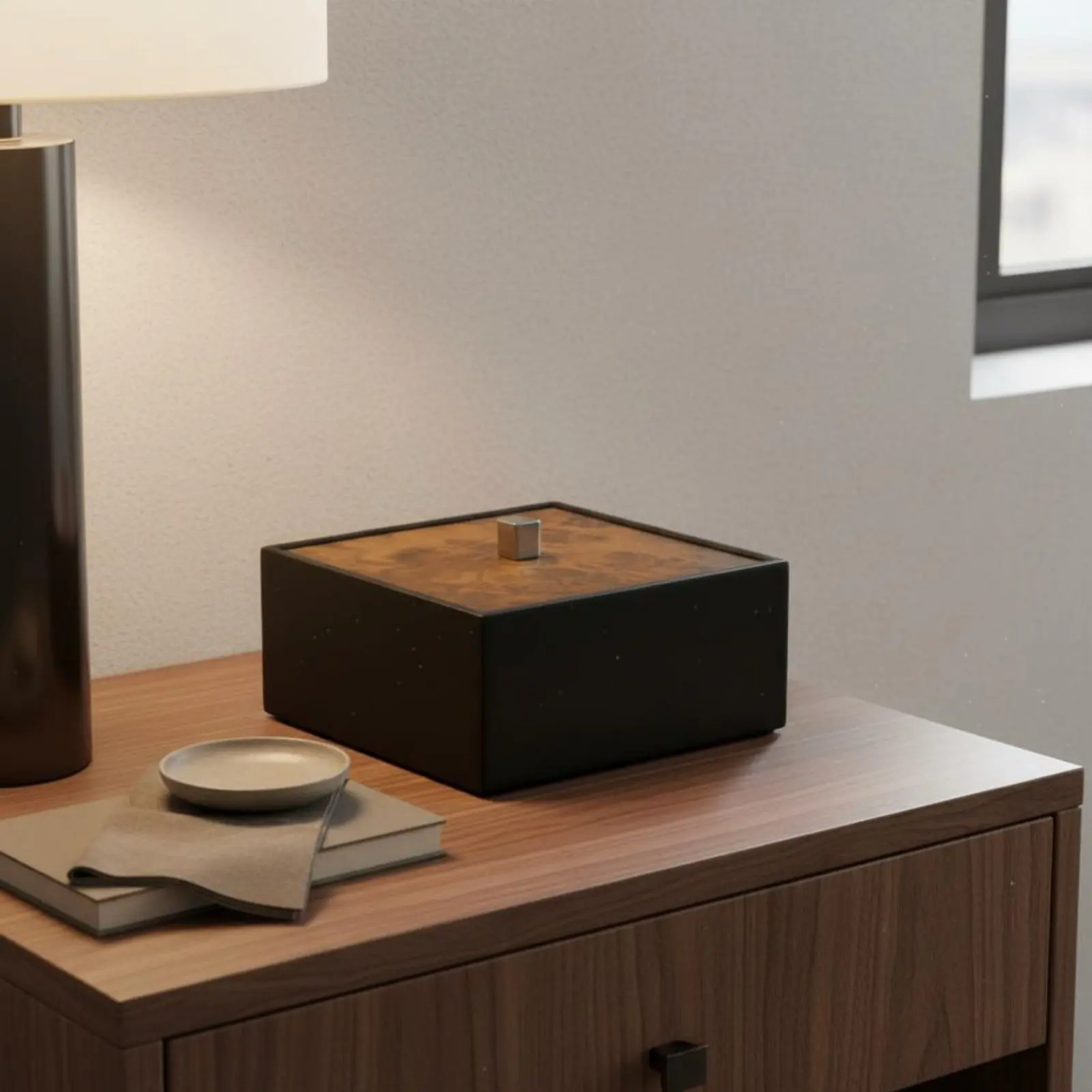 

Decorative Storage Box Luxury Look Jewelry Storage Box Display Case Multipurpose Home Decor for Bedroom, Closet