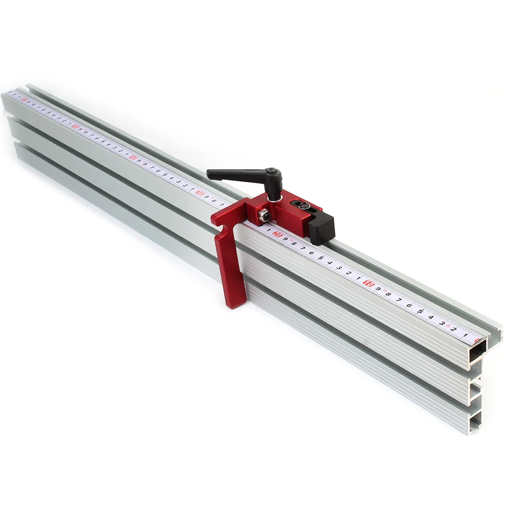 T-Track Slot Mitra, T-Slot Mitra Track Jig con lega di alluminio, lastra di scorrimento T-Track per router Seghe a nastro Trapani a colonna(1m