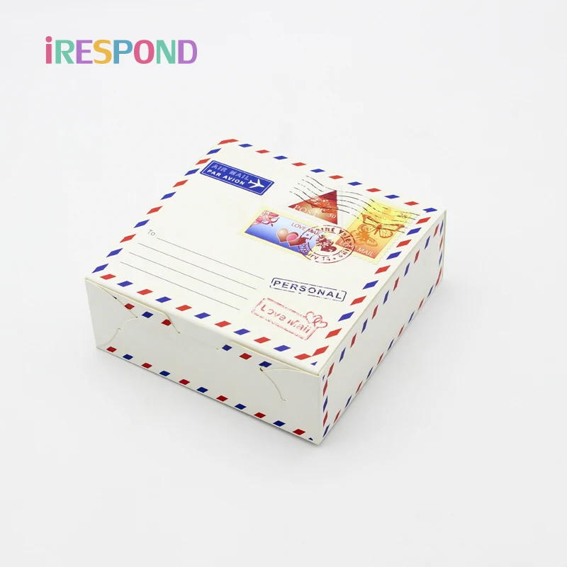 20/50PCS New Envelope Gift  Box Packaging Paper Wedding Birthday Party Favor Candy Sweety Bags Wrapping Supplies Craft Cardboard