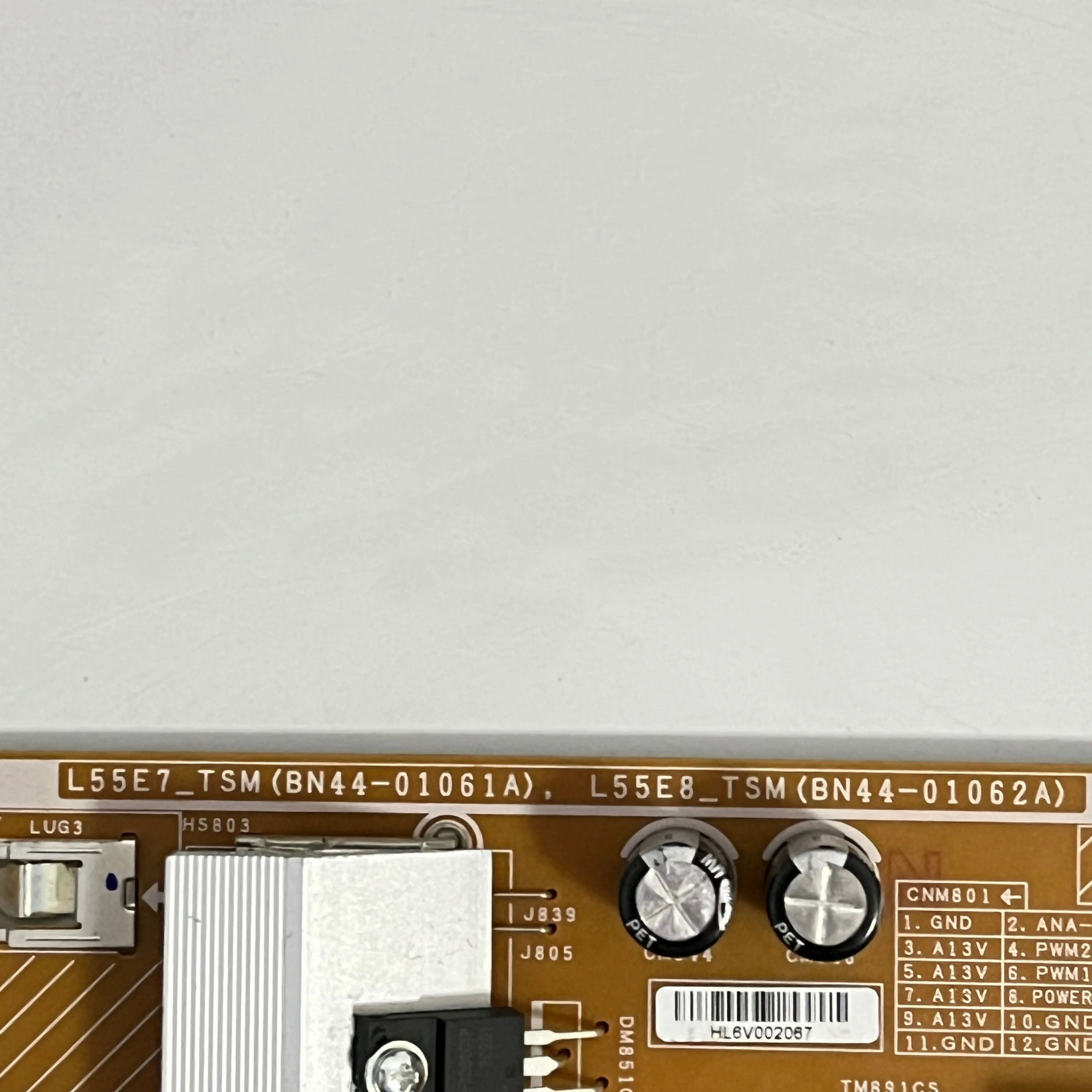 Аутентичная оригинальная плата питания для телевизора Φ = 55 _ TSM работает нормально и предназначена для ЖК-телевизора QN55Q70TAFXZA, аксессуары