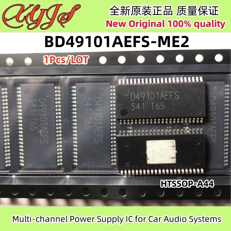 

1Pcs BD49101AEFS-ME2 D49101AEFS BD49101AEFS HTSSOP-A44 BD49101 Multi-channel Power Supply IC for Car Audio Systems 100% New