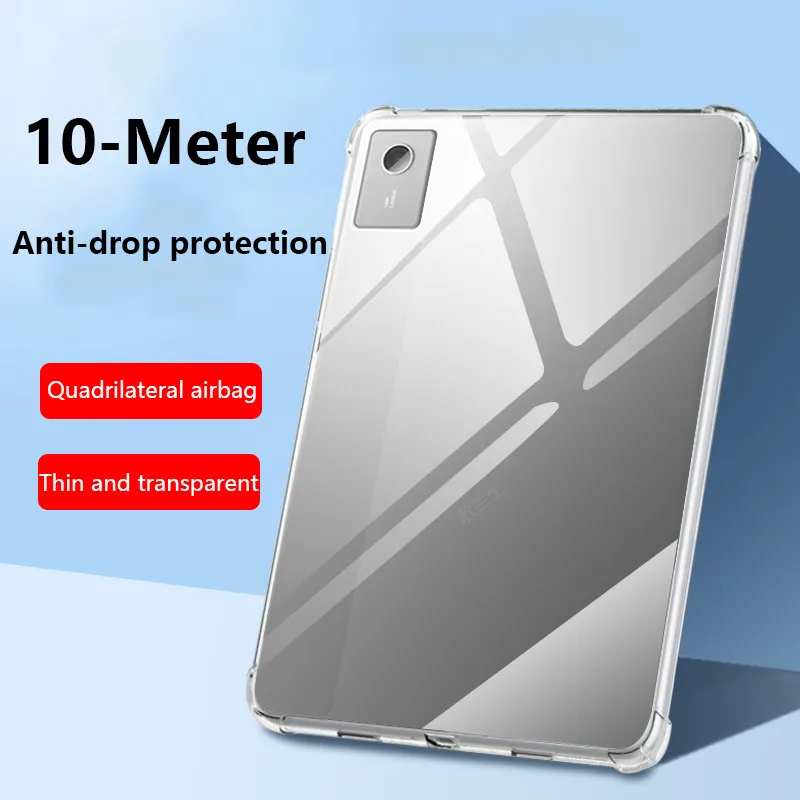 

Прозрачный мягкий чехол из ТПУ для Lenovo Xiaoxin Pad 12,1 2025 TB365FC Idea Tab Pro 12,7 GT 11,1 Tab 11 Pad 11 M11 B11 K11
