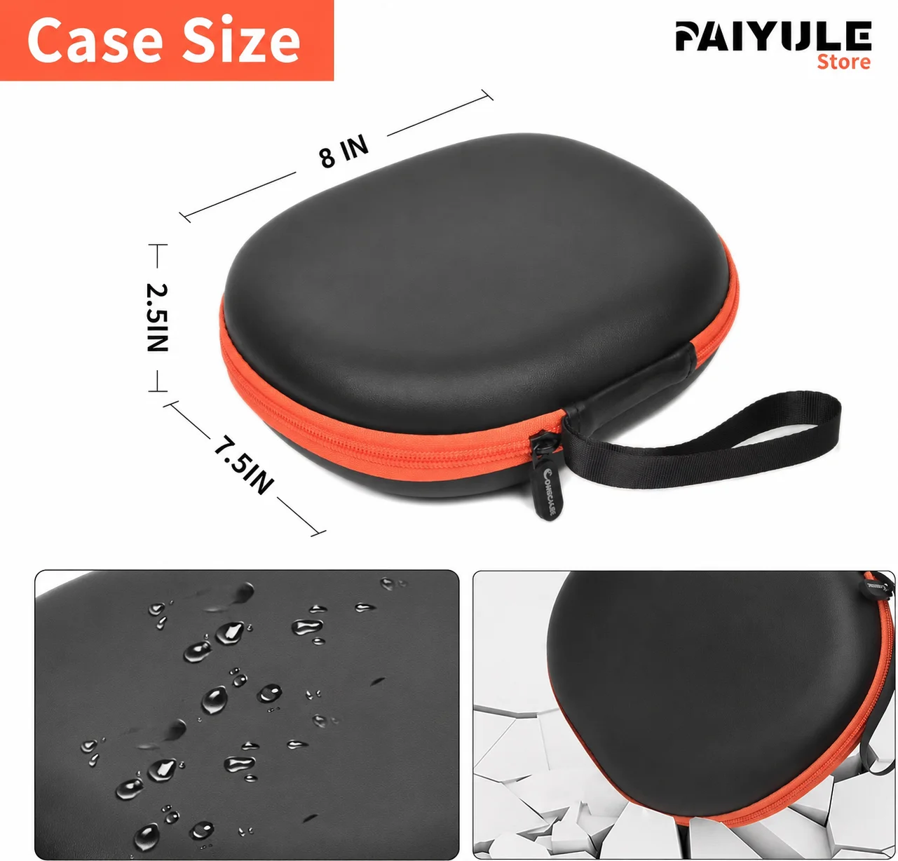 Hard Case Compatible with JBL Tune 770NC/ Live 770NC/ 720BT/ 660NC/ 650BT/ 670NC/ 710BT/ 760NC (Box Only) - view 5
