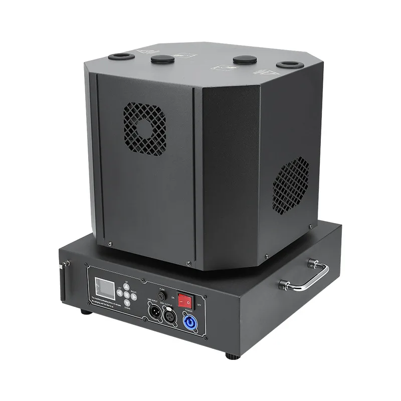 

Double-hole rotating stage electronic spray machine, special effects machine