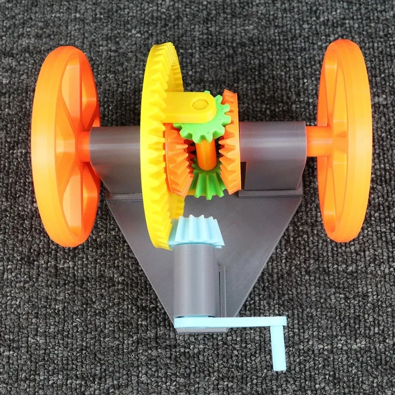 For Car Differential Mechanical Model Educational Assembly Toy Differential Structure Working Principle Gear Transmission Demo