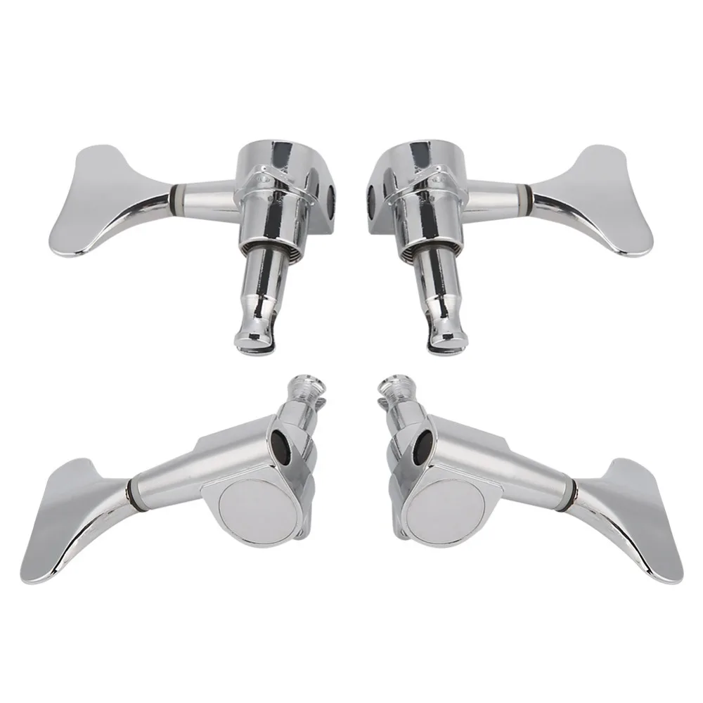 ​ زر على شكل ذيل السمكة ​ ​ أوتاد ضبط الجهير ​ مختومة ​ فضي/أسود ​ موالفات الجهير المختومة ​ ​ تكوين 2L2R ​ موالفات رأس الآلة