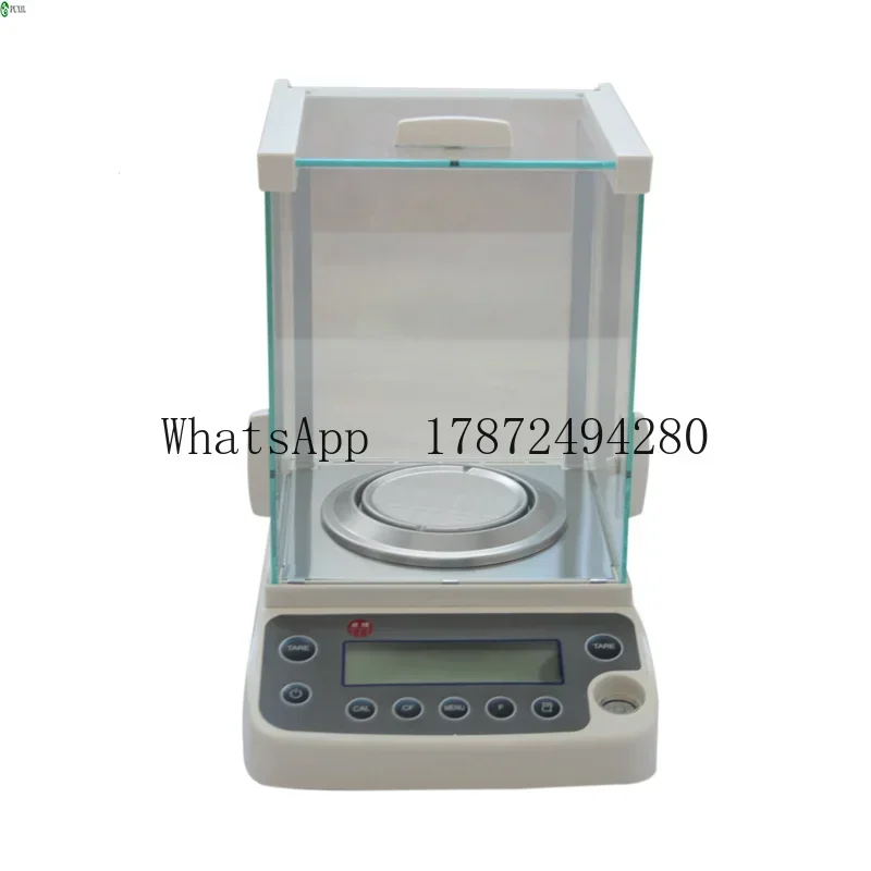 New 220g/120g Analytical Balance 1/10000 High Precision Lab Balance Temperature Compensation Scale