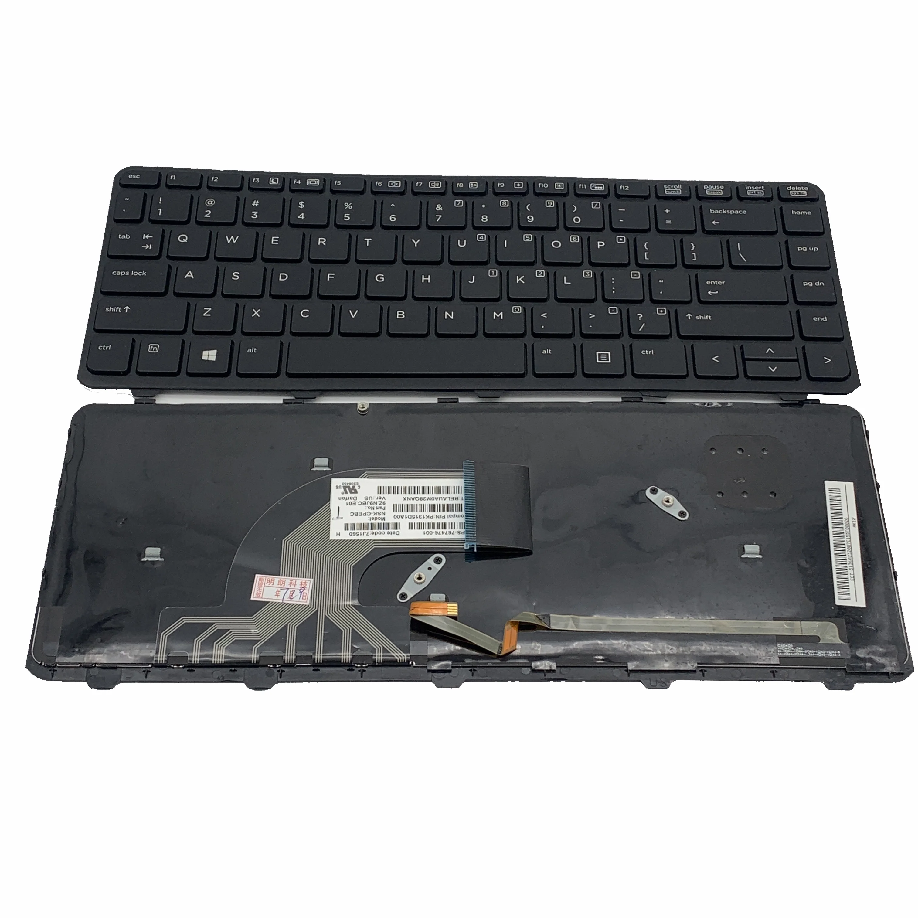 New Laptop US Keyboard For HP ProBook 440 G1 640 G1 645 G1 445 G1 G2 430 G2 US w/Backlit Black