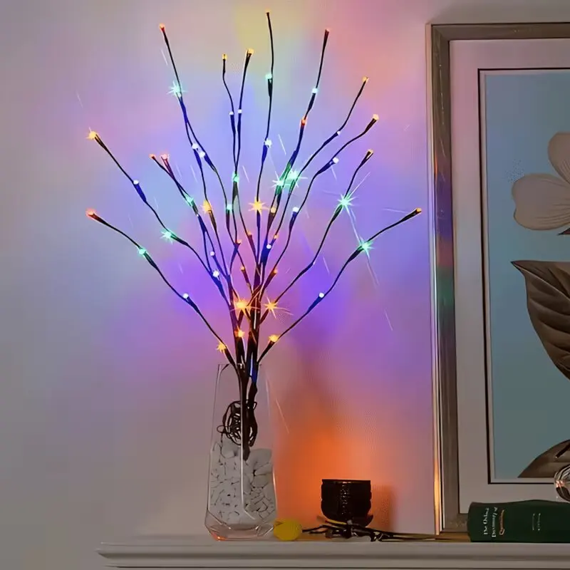 

1pcs Cherry Blossom Tree Branch Lights, 20 LED Artificial Tree Lamps, for Indoor Decor, Bedroom Bedside, Wedding, Party, Gifts