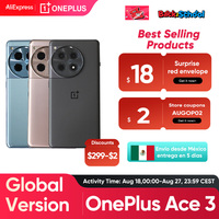 Oneplus ACE 3 5G Global Rom Snapdragon 8 Gen 2 6.78'' 1.5K 120Hz AMOLED Display Screen 5500mAh Battery 100W SUPERVOOC Charge