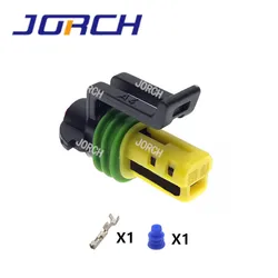 1P 15344877 GT150 Series PBT GF30 Waterproof 1 Pin Female GM Connector