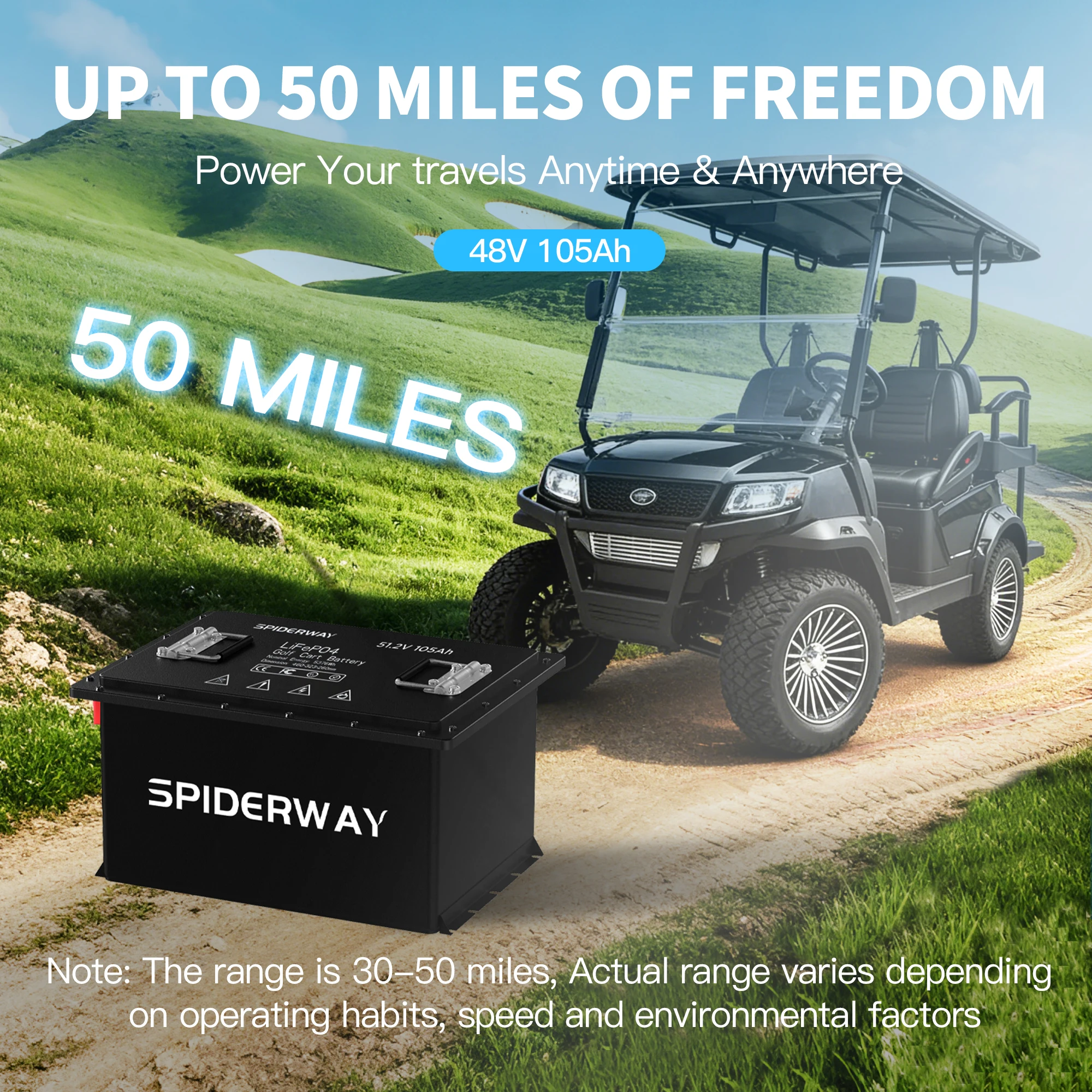 

Аккумулятор LiFePO4 48В (51.2В) 105Ач постоянного тока для погрузчиков Toyota Hyster Crown с зарядным устройством 25А, литиевая батарея LiFePO4