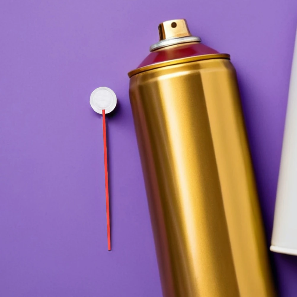 

50Sets Aerosol Spray Can Nozzle Kit 4.6inch Red Extension Straws Replacement Nozzle Tips for Cleaning Lubricants Oil Spray