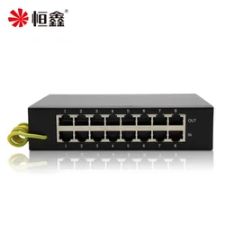 Parafoudre à caméra RJ45 POE 1000M, 8CHs, Signal de câble réseau Gigabit, caméra, tonnerre, multi-ports, protection contre les surcharges