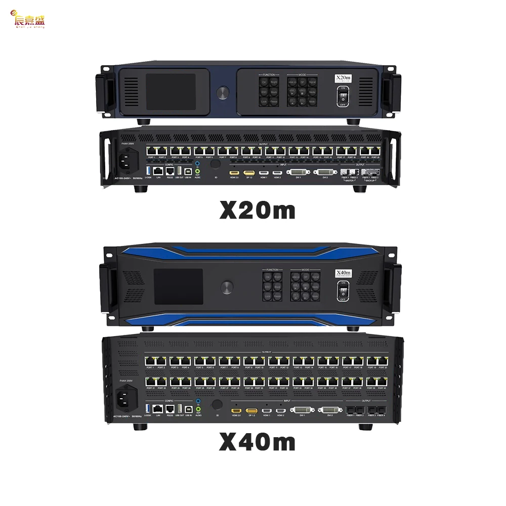 X2X4X6X7X20 معالج فيديو Led داخلي HD جهاز شاشة الحائط للتعليم إشارة التبديل التحكم الرئيسي التحكم الرئيسي Led