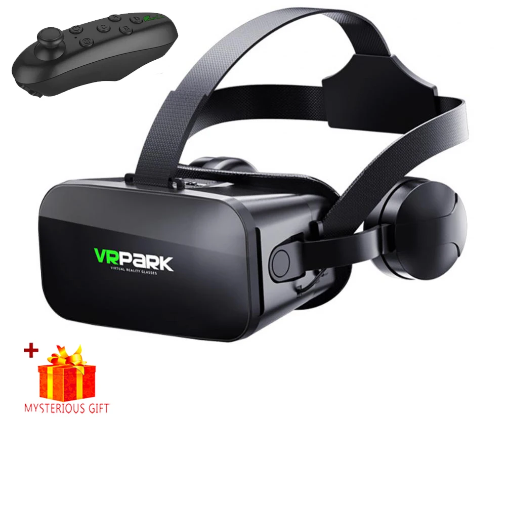 Virtual Reality-headset VR-bril 3D-helm voor telefoon Mobiele lenzen Bril Apparaten Viar Smart Smartphones Cell Game Set Viewer