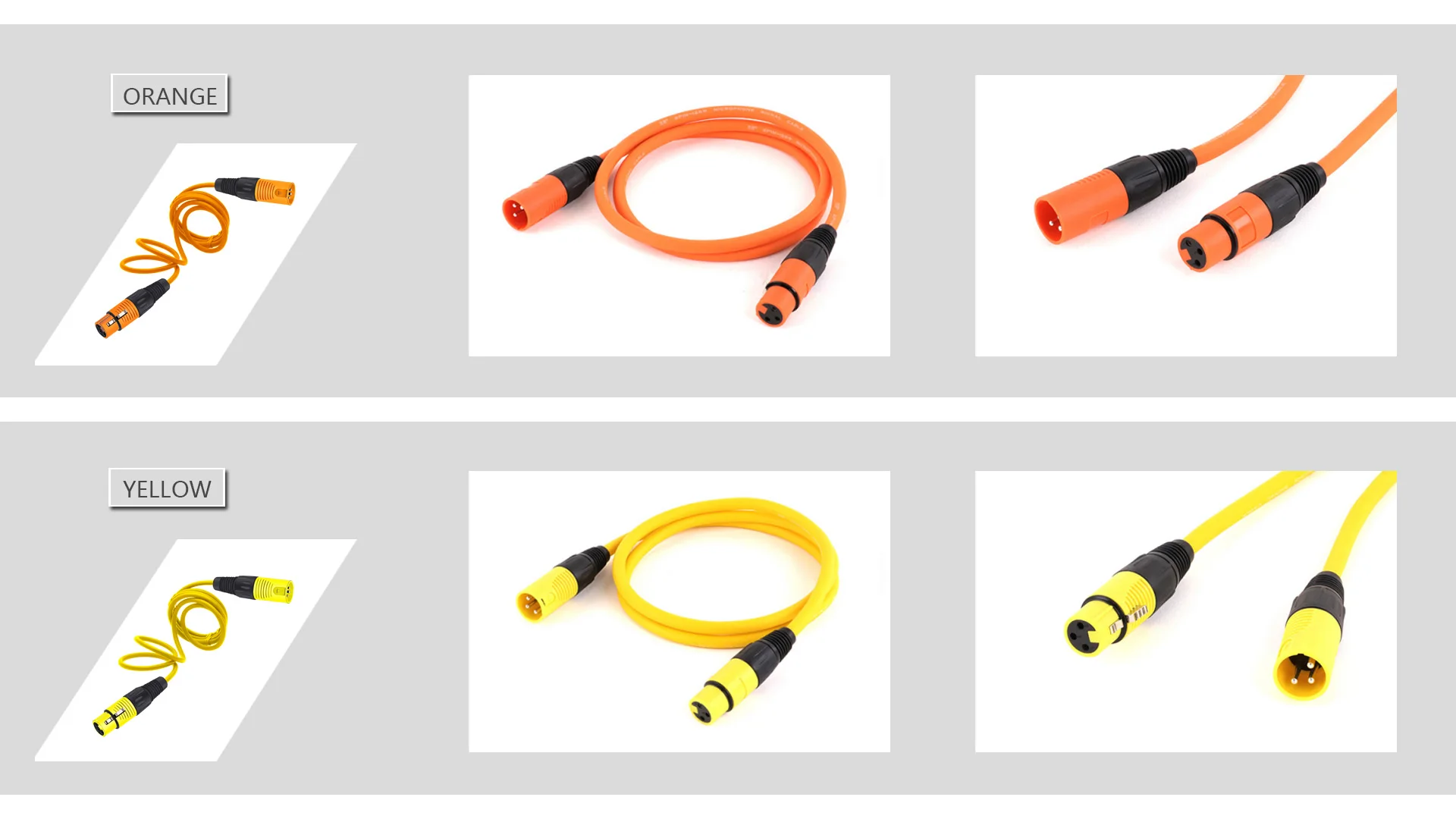 1PC 3Pin XLR Kabel Männlich zu Weiblich Kunststoff Anschlüsse OFC Kupfer Abgeschirmt für Mixer Mikrofon Verstärker 0,3 m 1 m 2 m 3 m 5 m 10 m 15 m – Detail 13