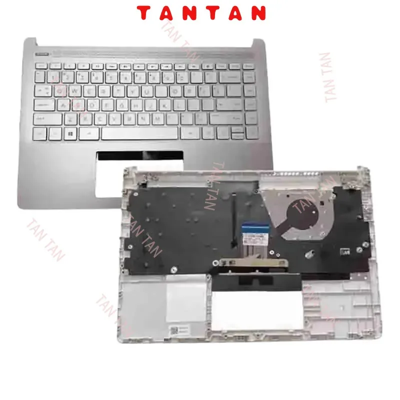 

Новая оригинальная верхняя крышка корпуса WAF для Pavilion X360 14-DQ TPN-Q221, серебристо-бежевая