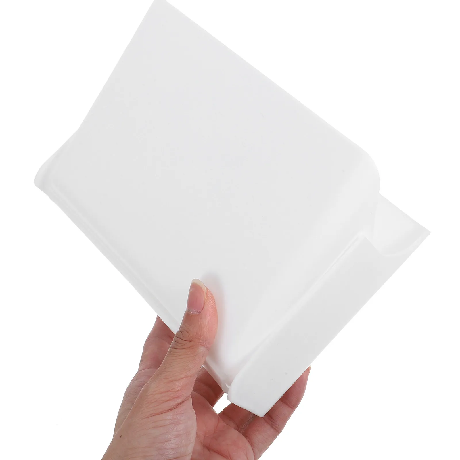 Foldable Wall Mounted Storage Box Sleek Design Beauty Essentials Organizer for Home Office Bathroom Mask Lipstick