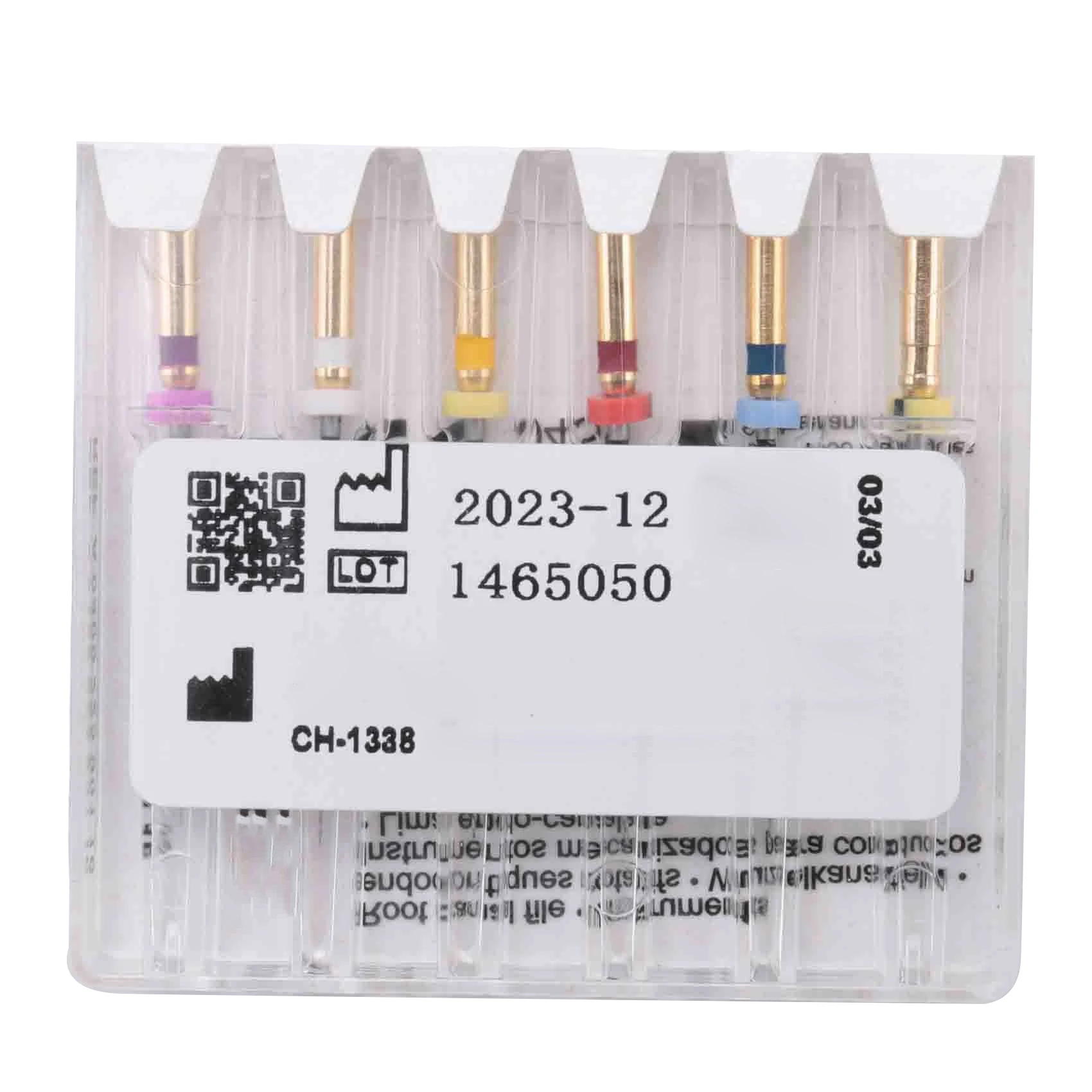 X-Pro Gold Protaper NITI Rotary Files, 30PCS Endo Controlled Memory Files (Assorted 25MM)-AC47