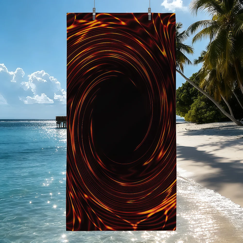 Adventure anime Y-Yu-Gi-Oh Towel Drying Bath Towel Applicable To Light Swimming Camping Yoga Beach Out
