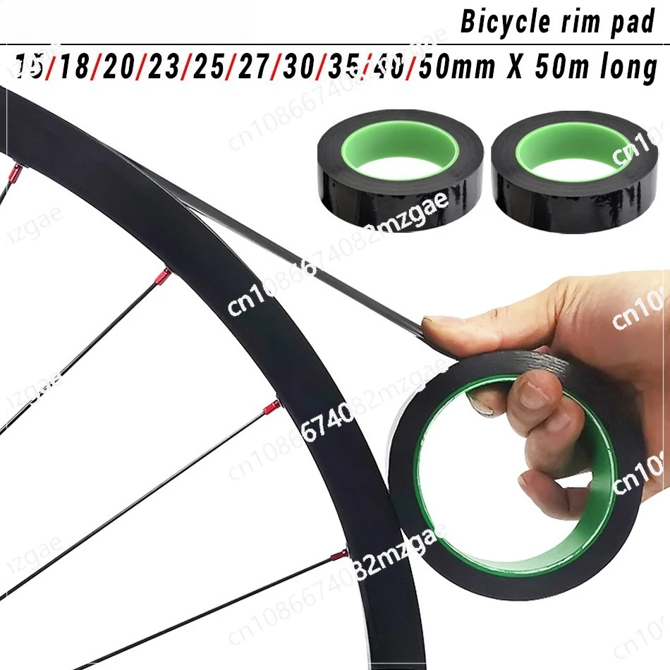 

50M mountain road bicycle wheel tubeless sealing tape ring high pressure vacuum tire pad