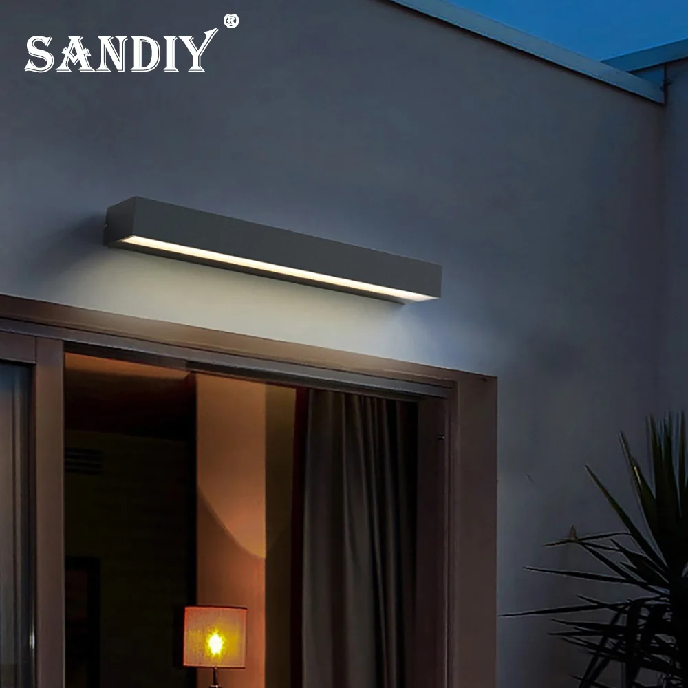 Applique LED Da Parete 12W Orientabile &ndash; Luce Calda 2700-3000K, 30 Cm, Per Camera Da Letto, Corridoio E Soggiorno