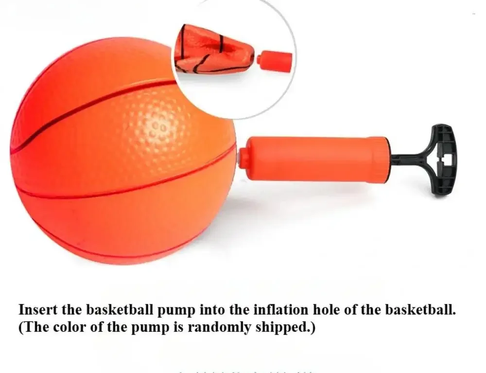 Double Small Basketball Stand Shooting Machine Kids Toy Football 2 in 1 Game Outdoor Sports Children's Toys Gifts for Birthday