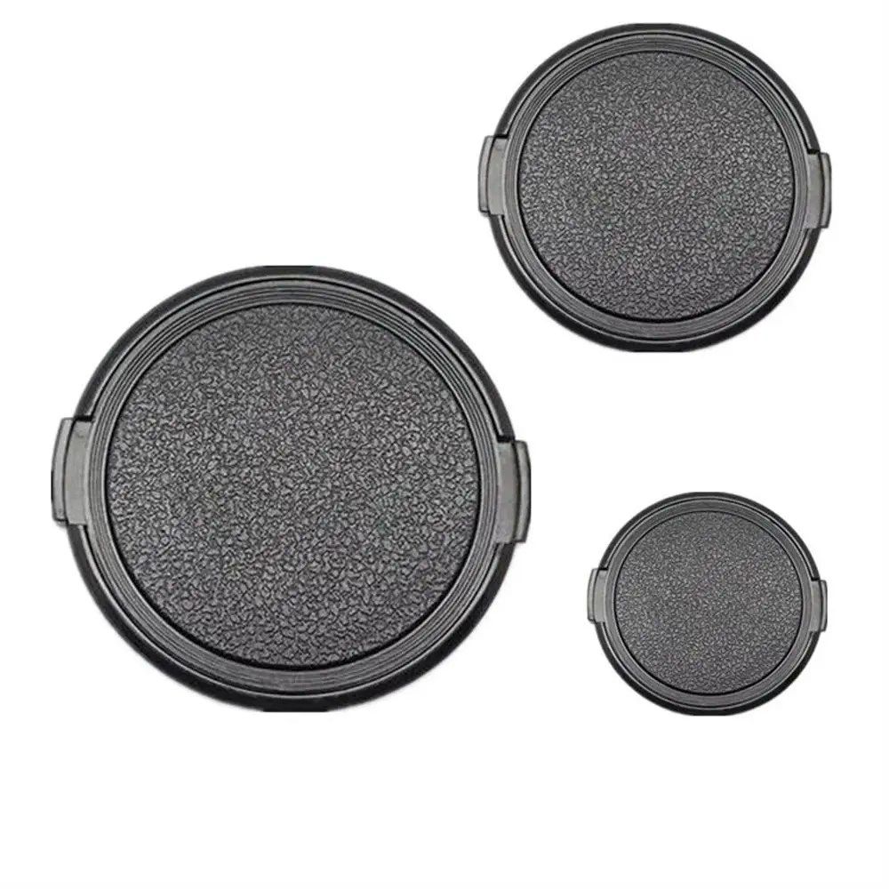 Universal Hemp Face Dustproof Cover, Front Cap, Camera Lens Cap, Side Pinch Cover, 37mm, 40.5mm, 49mm