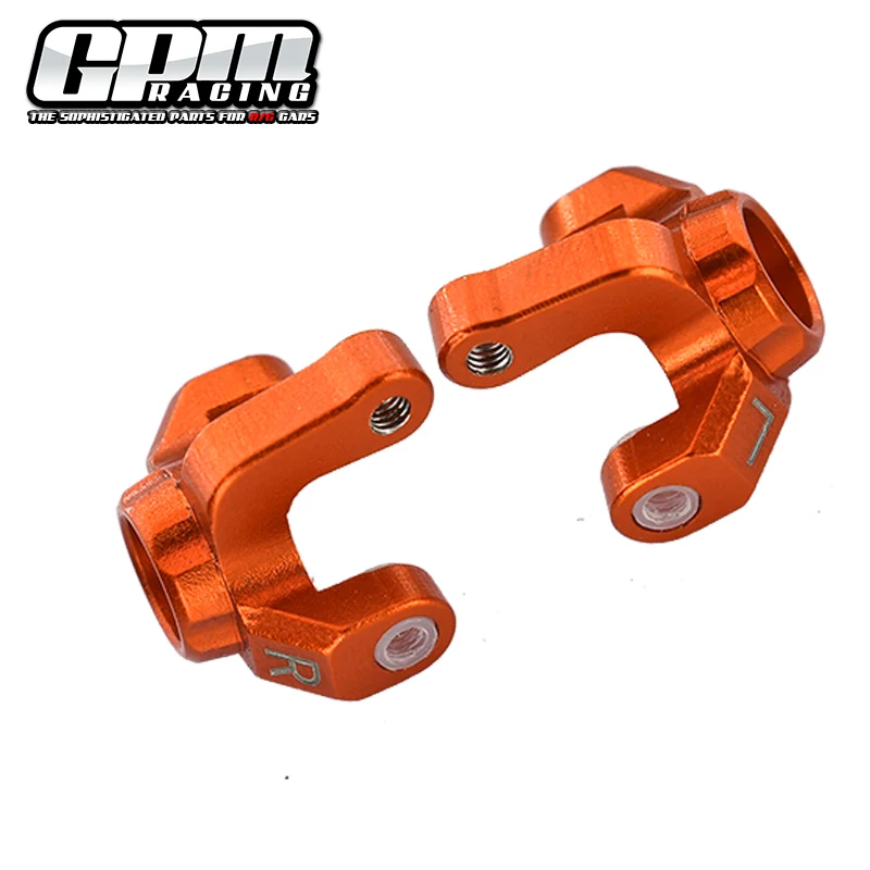 ذراع المفصل الأمامي من الألومنيوم GPM لقطع غيار السيارات RC بمقياس LOSI Mini-T 2.0 1/18 Mini-B 1/16
