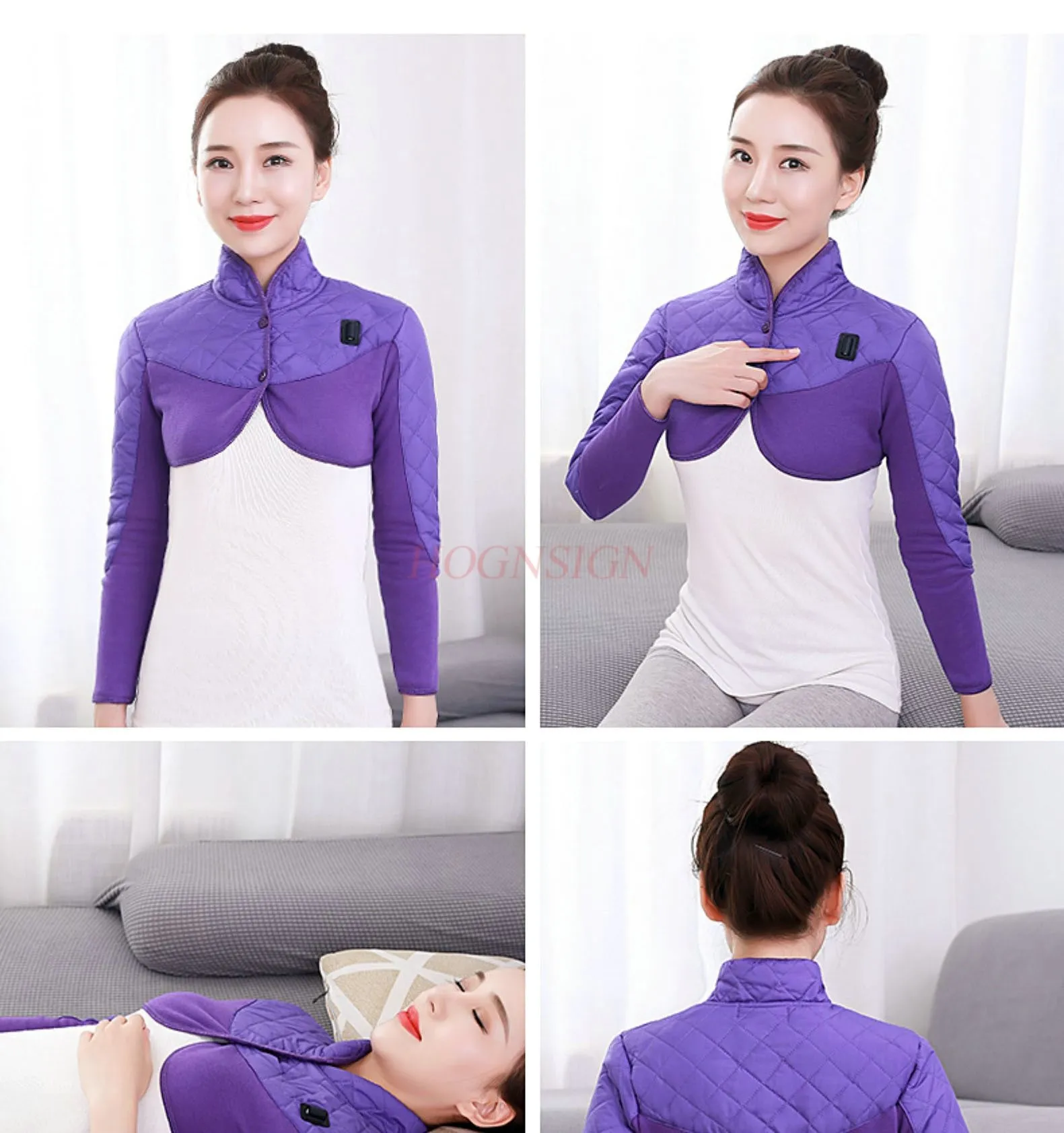 Electric heating, shoulder protection, shoulder vest, sleep, warm cervical vertebra, physical therapy, shoulder circumference