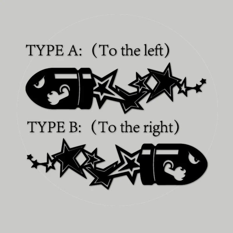 BULLET cartoon stickers,cute & funny for a Unique and Personalized Look,high quality sticker for cars trucks motorcycles &laptop