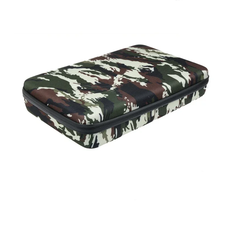 GoPro Hero 6,5,4,3,xiaomi yi,sjcam,アクションカメラアクセサリー用のポータブル収納ケース,保護EVAボックス,カモフラージュケース