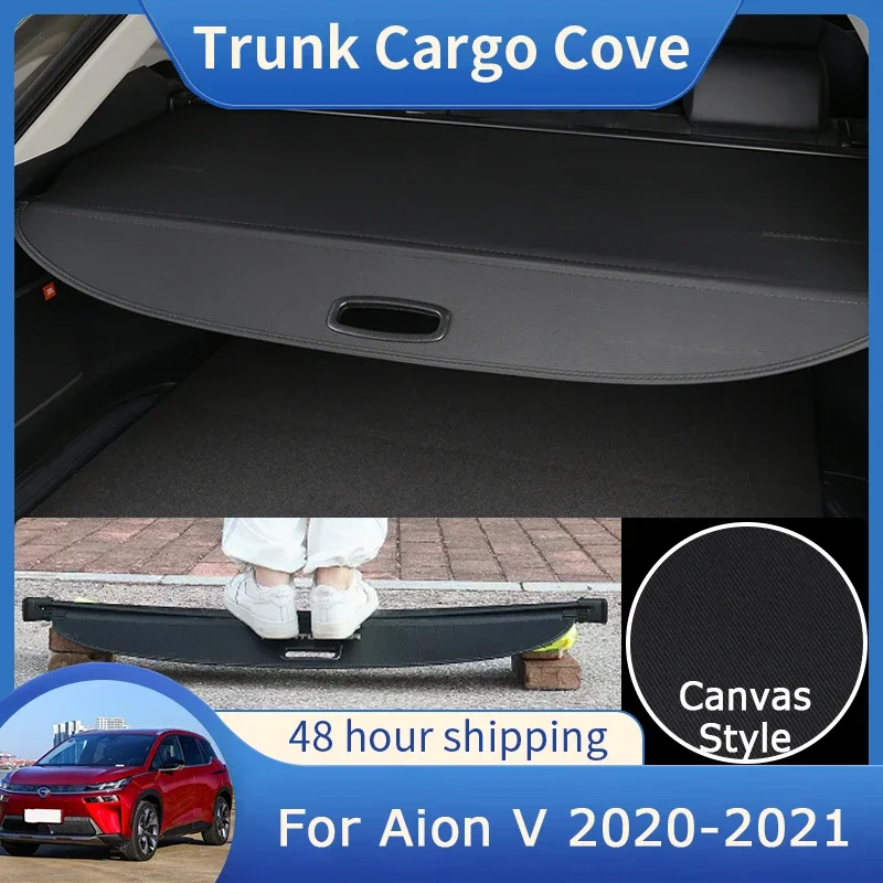 For GAC New Energy Aion V 2020 2021 Mitsubishi Airtrek Rear Trunk Cargo Cover Retractable Privacy Security Shield Shade Curtain