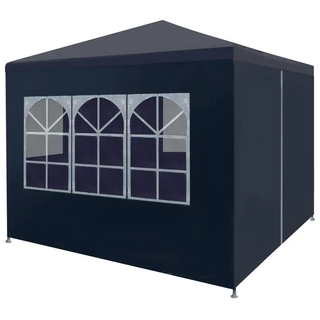 

Party Tent 9'10"x9'10" Blue UV and Waterproof Canopy Tent