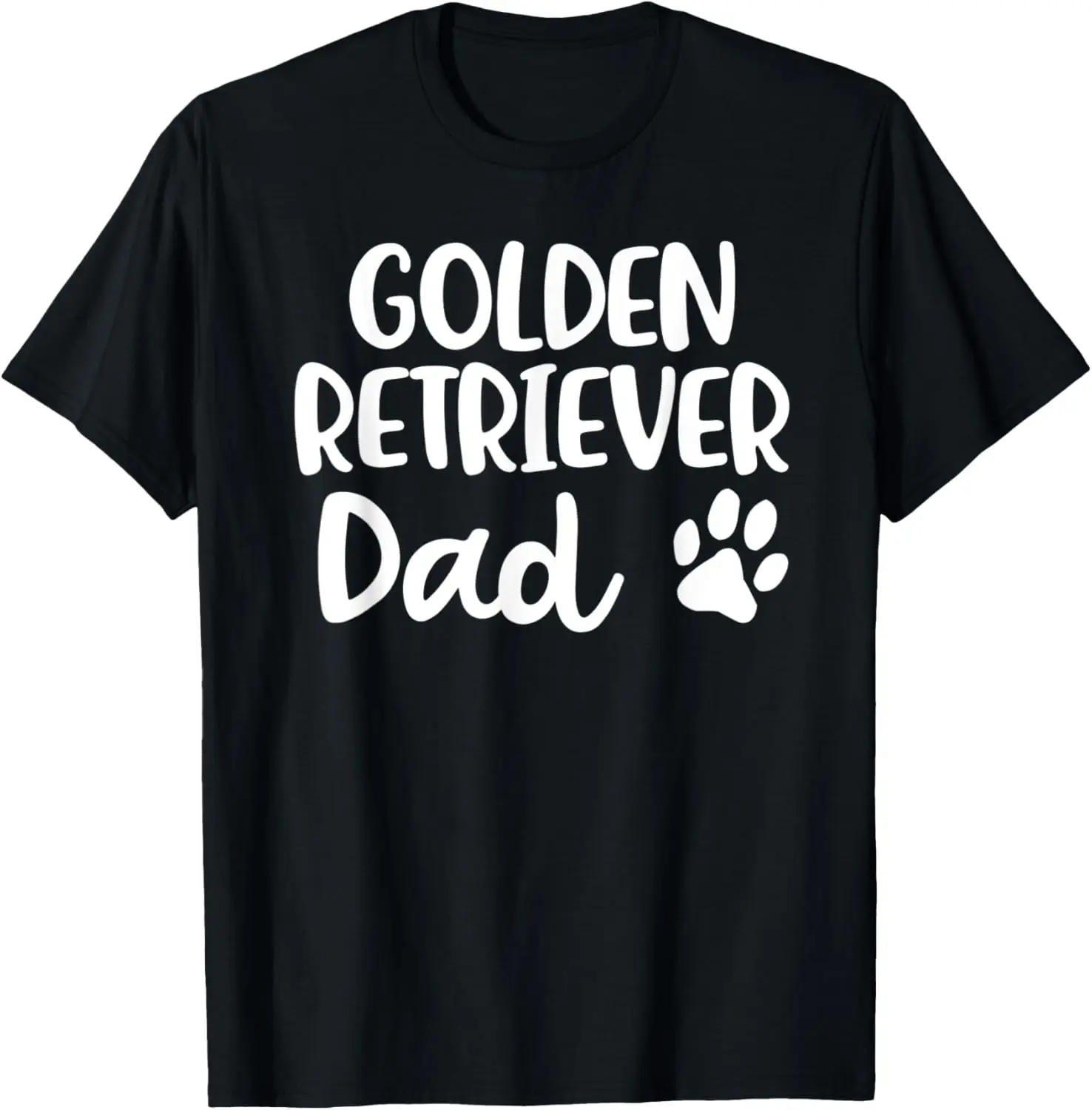 Golden Retriever Dad Funny Dog Lover Gift T-Shirt