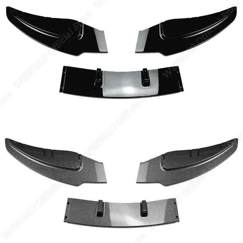 Parachoques delantero de coche, divisor de labio, protector de alerón, cubierta de difusor embellecedora para BMW Serie 1 E81 E82 E87 E88 LCI,