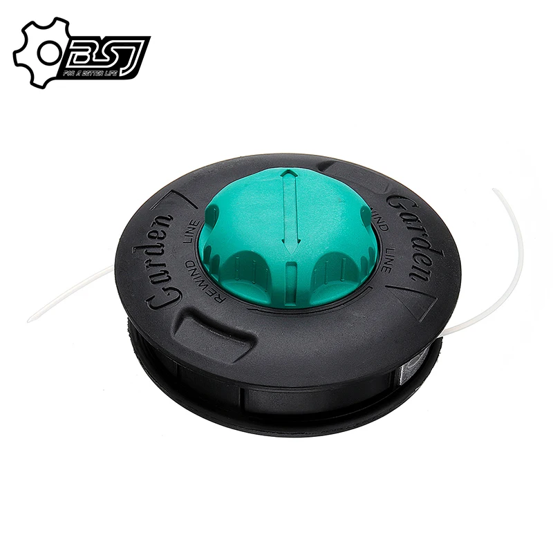 Universele M10 Aluminium Nylon Bosmaaier Hoofd Tuin Bump Spool Trimmer 2 Lijnen Draad Cutter Gereedschap Gras Machines Borstel Maaier