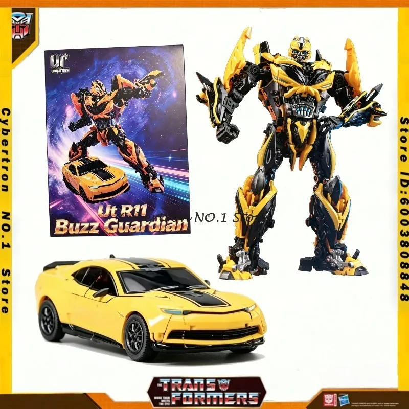 Robôs de Deformação Anime Transformers Studio Series Brinquedos Exclusivos R-11 Buzz Guardian (AOE Bumblebee / Stinger Mold) Figuras de Ação
