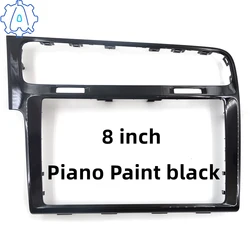 For VW Golf 7 MK7 Golf 7.5 MK7.5 OEM MIB Screen Bezel 8 inch / 9.2 inch Piano Black MIB Frame Radio Panel Decorative Frame