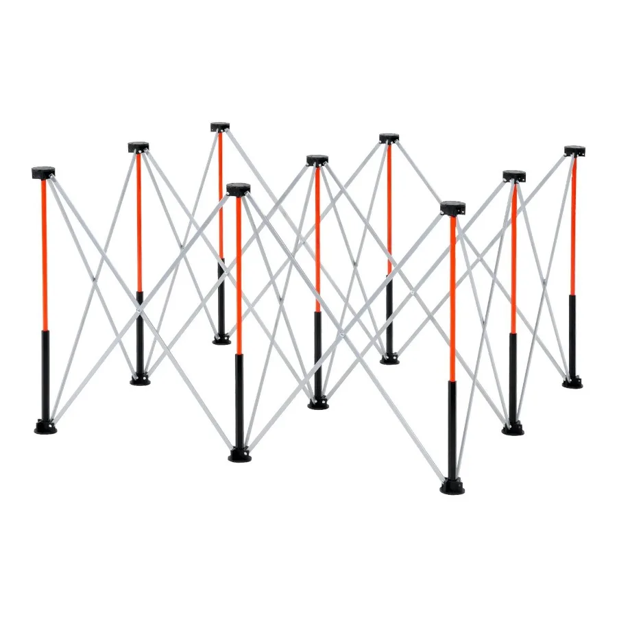 Portable Folding Workstand 4.15 x 4.15ft Collapsible Work Stand 3500lbs Capacity