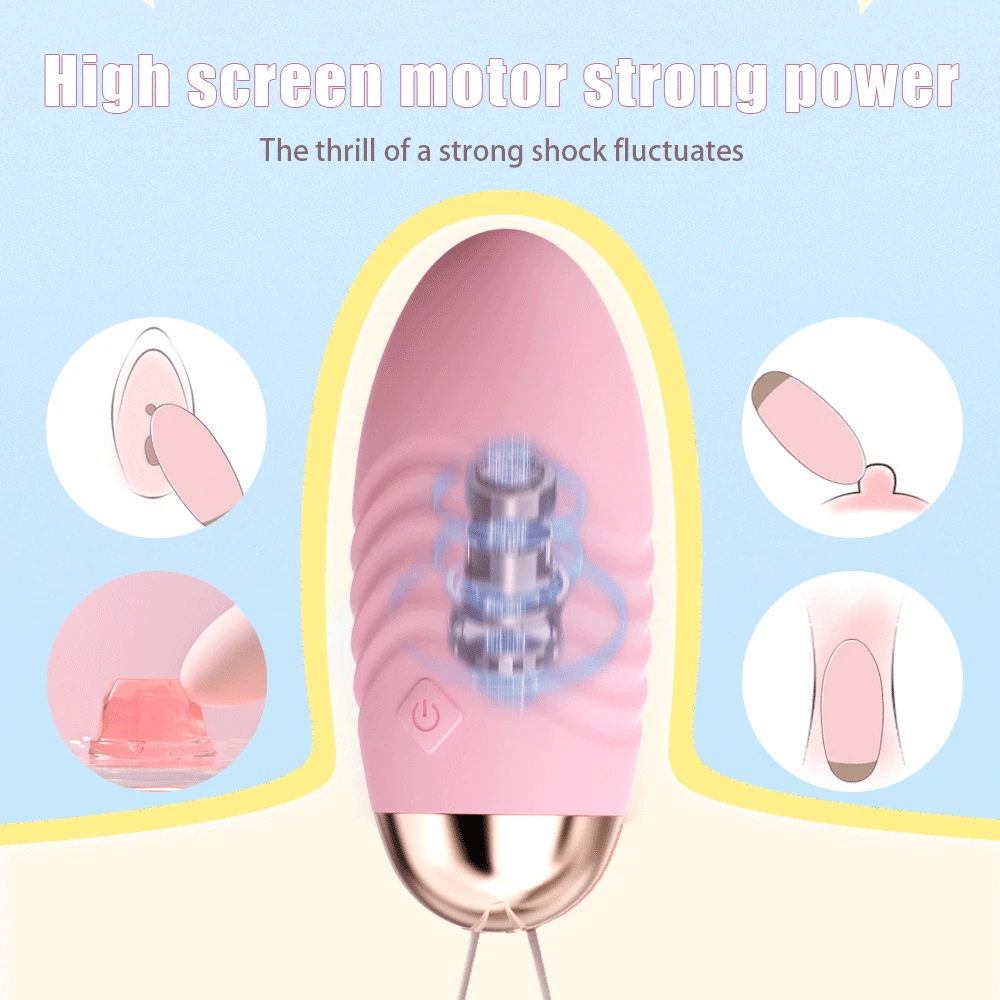 Wireless Bluetooth Vibrator Egg APP Remote Control Vibrator for Women G-Spot Massage Clitoral Clit Stimulator Adult Sex Toys