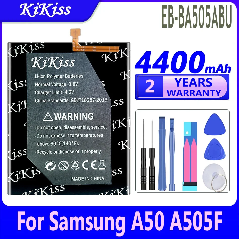 

Для SAMSUNG EB-BA505ABN 4400 мАч аккумулятор для SAMSUNG Galaxy A50 A505F EB-BA505ABU A505FN/DS A505GN/DS A505W A30s A30