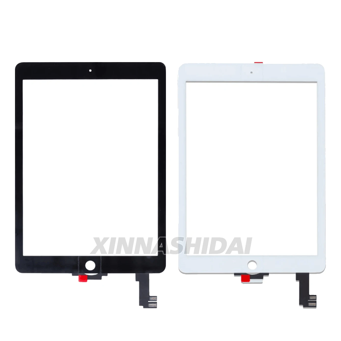 AAA+ touchscreen számára ipad Ária 2 A1567 A1566 érintse Kivet Ablaktábla digitalizáló bejárati üvegek Helyettesítés alkatrészek számára ipad 6 Ária 2 air2