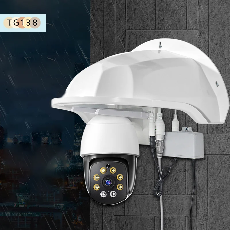 【New】Protective Covers Wall Waterproof Rainproof Cover CCTV Turret Dome Cameras Protection Box Security Camera Protection Case